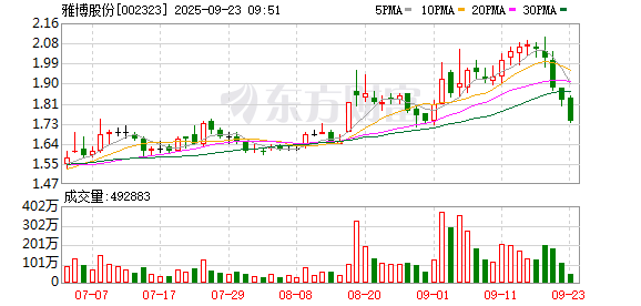线上最大的配资平台 雅博股份：全资子公司山东中复凯新能源科技有限公司为滨海县绿色能源一体化（一期）工程牵头方